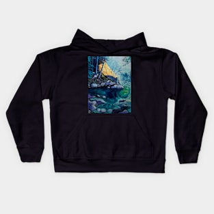 When the River Changes her Mind Kids Hoodie